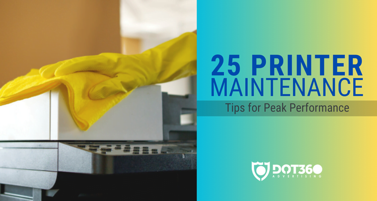 25 Printer Mainentance Tips for Peak Performance